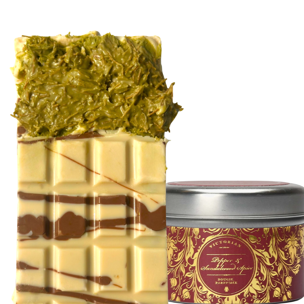 Dubai Chocolade Reep + Geurkaars bij uw bestelling
