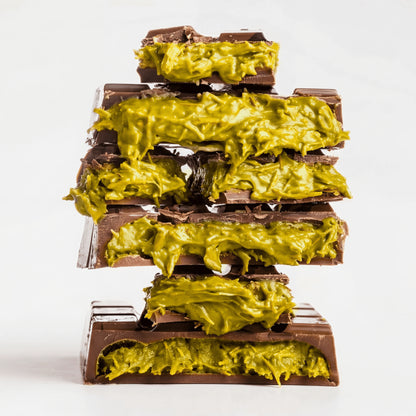 Dubai chocolade reep pistachevulling crunchy