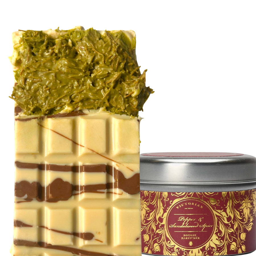 Dubai Chocolade Reep + Geurkaars bij uw bestelling